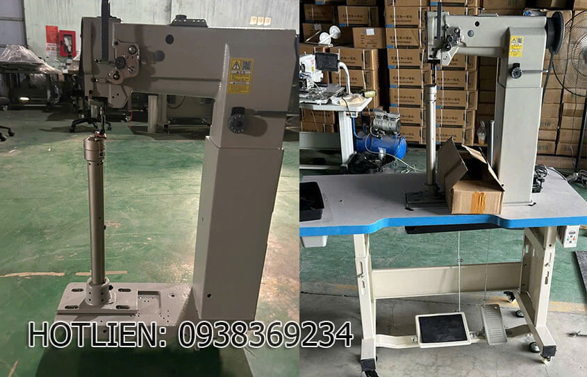 Máy may trụ đứng