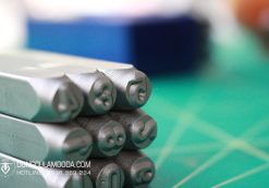 Bộ đục chữ và bộ đục số 14 combo duc chu va duc so 01