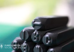 Bộ đục chữ và bộ đục số 12 combo duc chu va duc so 04