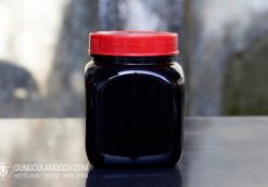 Sơn cạnh da màu đen