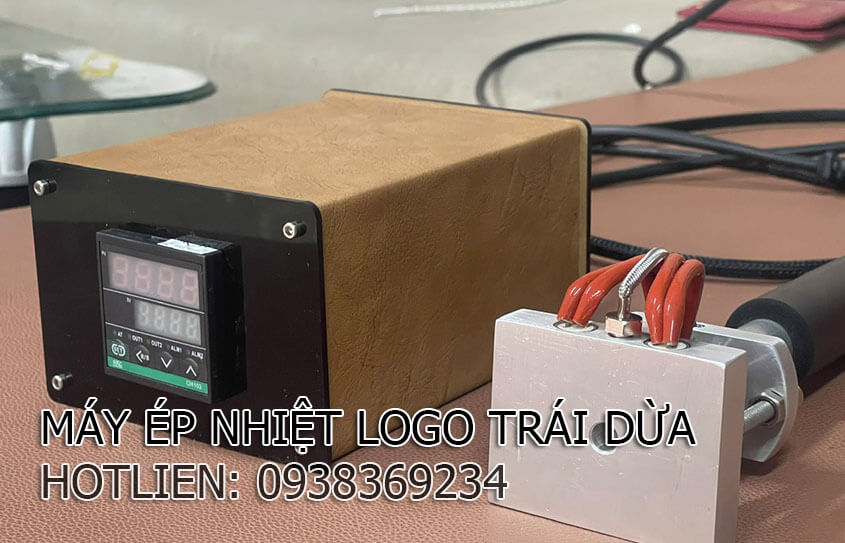 may ep nhiet logo trai dua 09