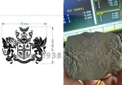 Dấu đồng in lên gốm