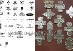 Khuôn ép nổi logo xe ôtô